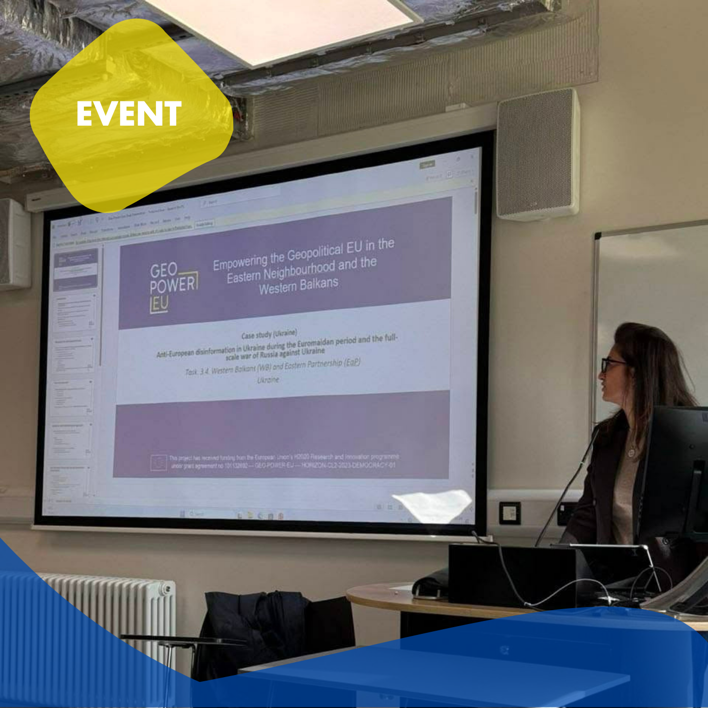 GEO-POWER-EU Findings on Anti-European Disinformation in Ukraine Presented at Maynooth University