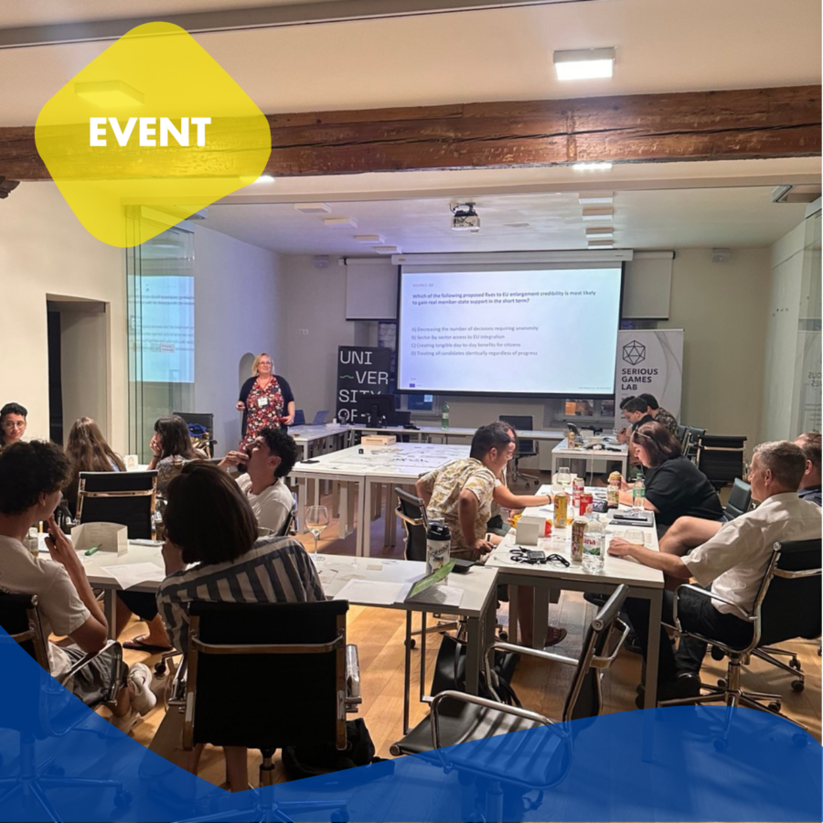Dr Sonja Stojanović Gajić Presents GEO-POWER-EU Findings at the Summer School on Serious Games and World Politics in Cres